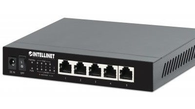 以太联Intellinet 推出-561921-5端口2.5G以太网PoE+交换机