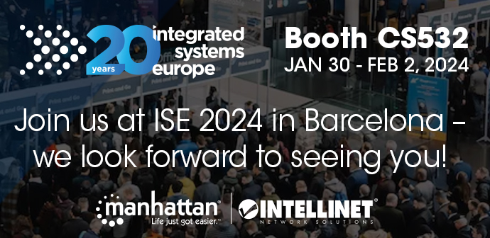以太联 Intellinet 在欧洲集成系统展（ISE）2024