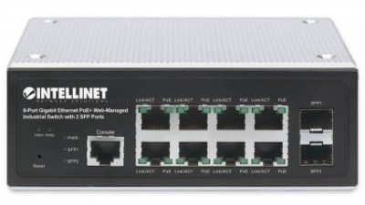 以太联Intellinet 分享-工业级PoE交换机是如何作业？