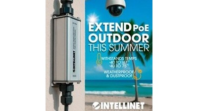 以太联-Intellinet 户外千兆高功率 PoE 延长器 561211 —— 稳定、可靠的长距离供电之选