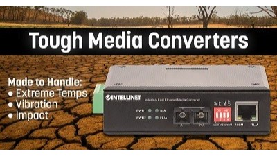 以太联 Intellinet 的工业光电转换器