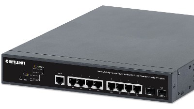 10口高功率智能供电— 以太联-Intellinet 562003 带您轻松搞定摄像头与AP部署