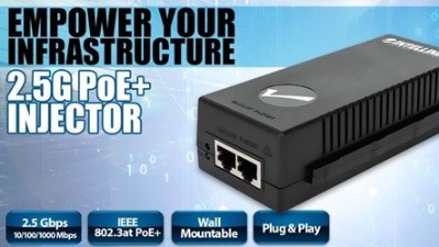 561570- 2.5G 高功率 PoE+ 电源供应器 赋能您的基础设施