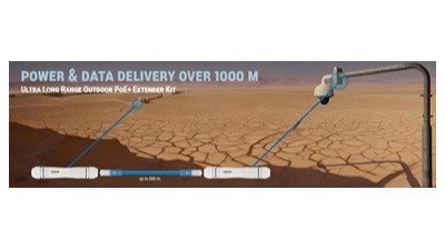 以太联Intelline -   561952 革命性的远距离 PoE 1000 米延长器