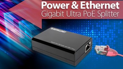 以太联Intelline -   561693 以太网 RJ45 端口为 USB-C 充电和千兆以太网