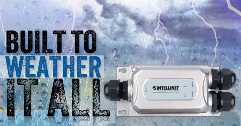  以太联-Intellinet 户外 PoE 电源供应器