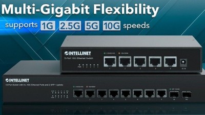 以太联-Intellinet 多千兆交换机新品：高速静音，灵活部署，轻松上手