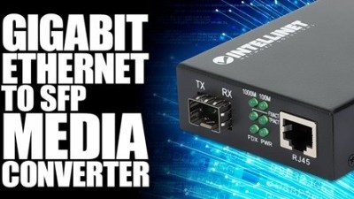 以太联 Intellinet千兆位以太网至 SFP 光电转换器