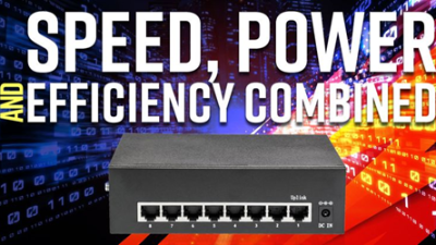 以太联-Intellinet 561204 8端口千兆PoE交换机：高效供电，灵活应用